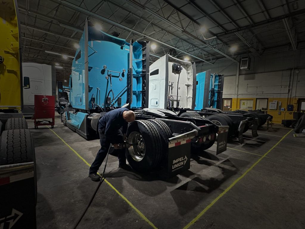 Tire Job Munich Truck Repair